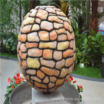 Modern High quality fiberglass sculpture-lucky ball